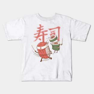 Sushi Warrior Kids T-Shirt